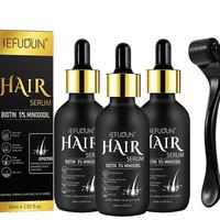 Μinoxidil Hair Serum*3+Hair Roller