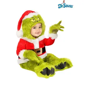 Infant Grinch Santa Claus Costume