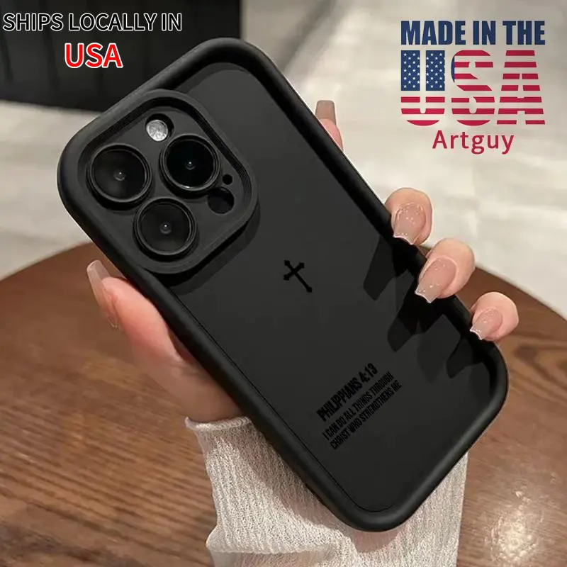 Soft Silicone-TPU Waterproof Smartphone Case, Full Body Shockproof Cover, Fits iPhone 16 Pro Max/16E/15 Plus/14/13/12/11/XS/XR, Fashionable Gift, Cellphone Accessories