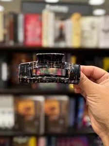 Midnight Dragons Bookish Hair Claw Clip