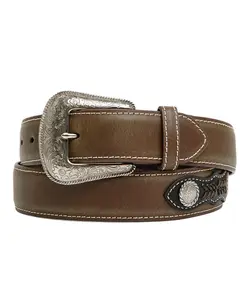 Nocona Men's Men'S Ribbon Concho Western Belt - N2476044