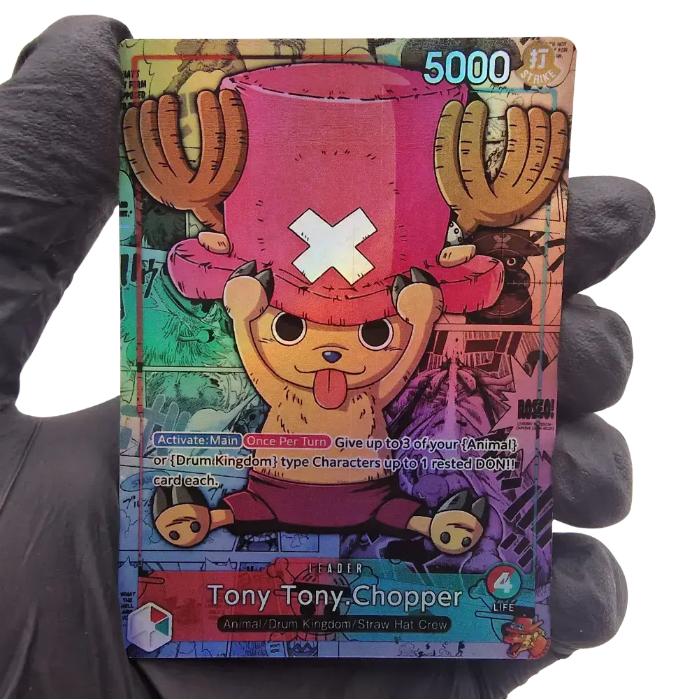 Custom Card Tony Tony Chopper OP08-001 - TikTok Shop