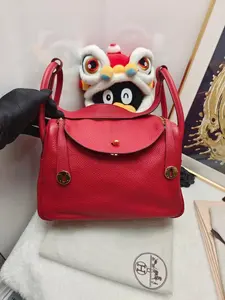 Pre-owned Hermes Leather Shoulder Bags Preloved Hermès lindy30 Bag 104976