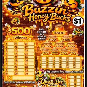 Buzzin' Honey Bucks Themed Tabletop Board Game Display Set - Party & Event Game with Board, Cards, Ideal for Age 18+, Adults Gifts