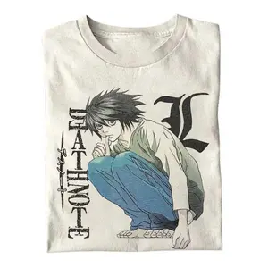The Lawliet Death Note Shirt, Death Note Shirt, Manga Anime Shirt, Gift for Men, Gift for Women, Crew Neck T-shirt, Trending T-shirt