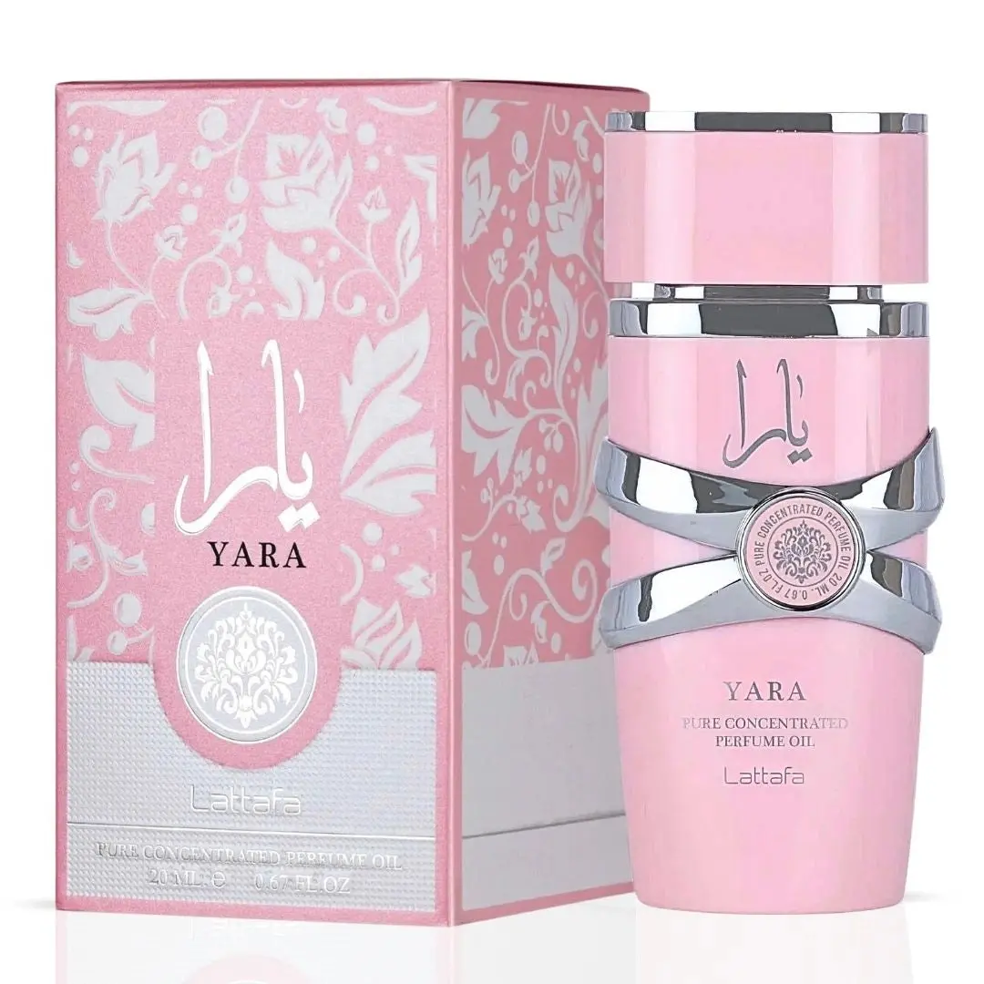 Yara Concentrated Perfume Oil 20ml (0.67 oz) by Lattafa | A Playful Symphony of Sweetness & Elegance