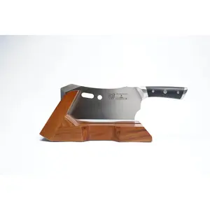 Meat Cleaver 9" with Stand | Obliterator | Gladiator Series | R | NSF Certified | Dalstrong ©