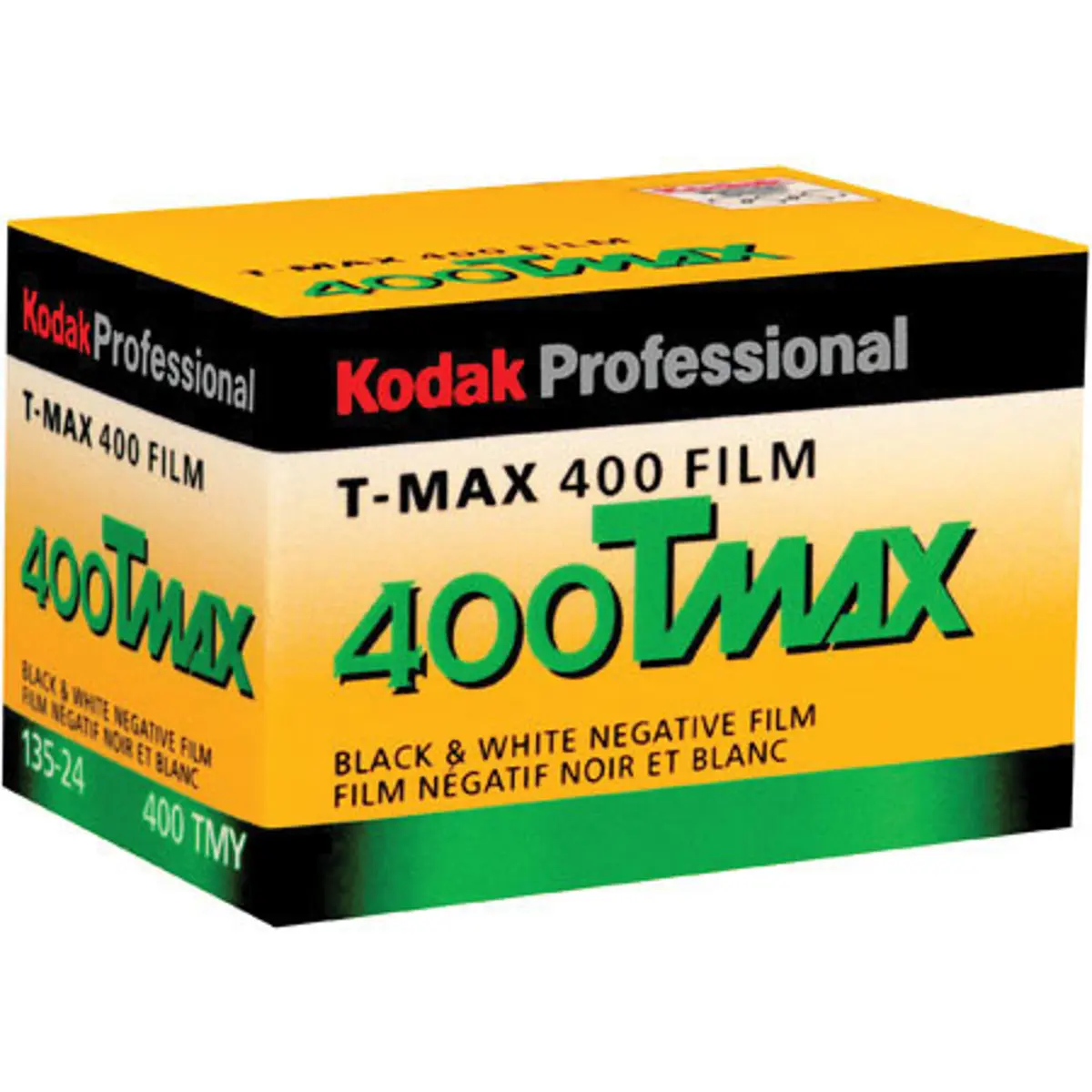 Kodak T-Max 400, 400TMY, Black & White Negative Film ISO 400, 35mm Size, 24 Exposure