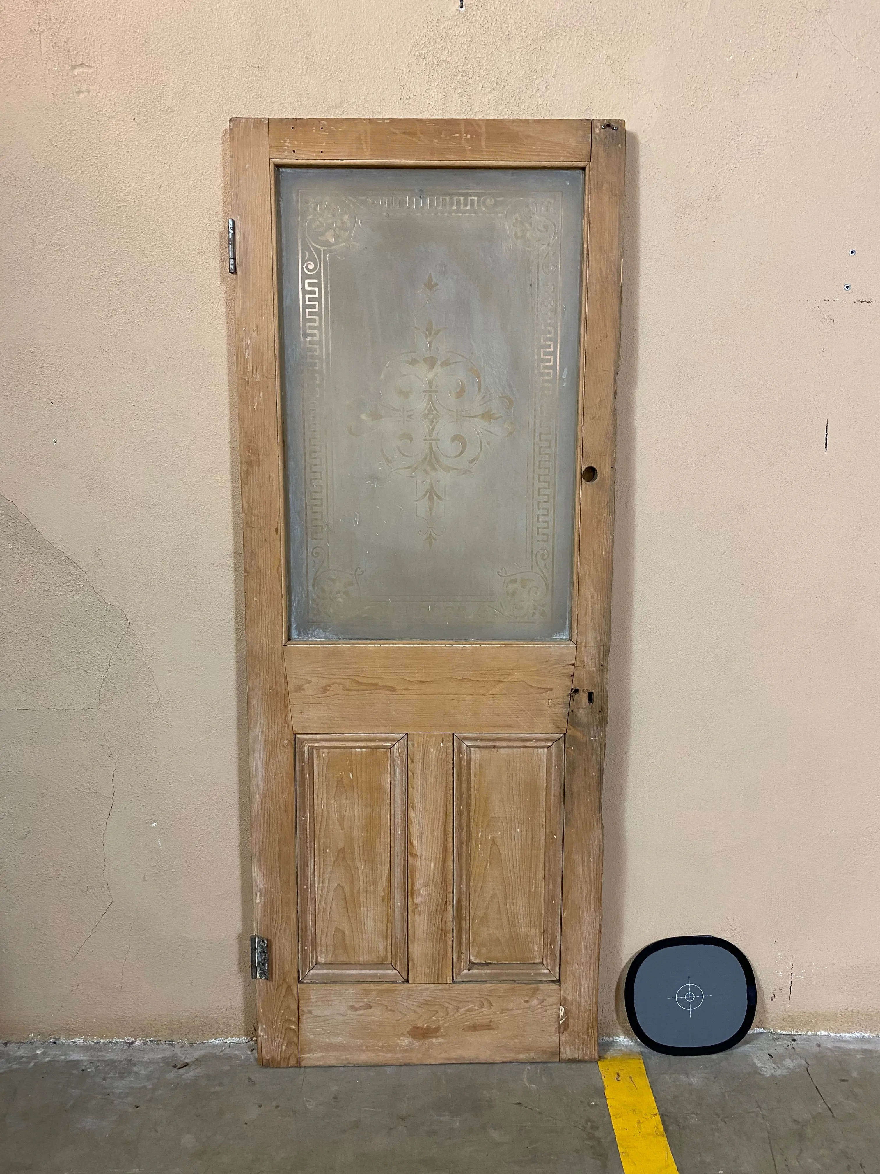 Frosted Glass Door