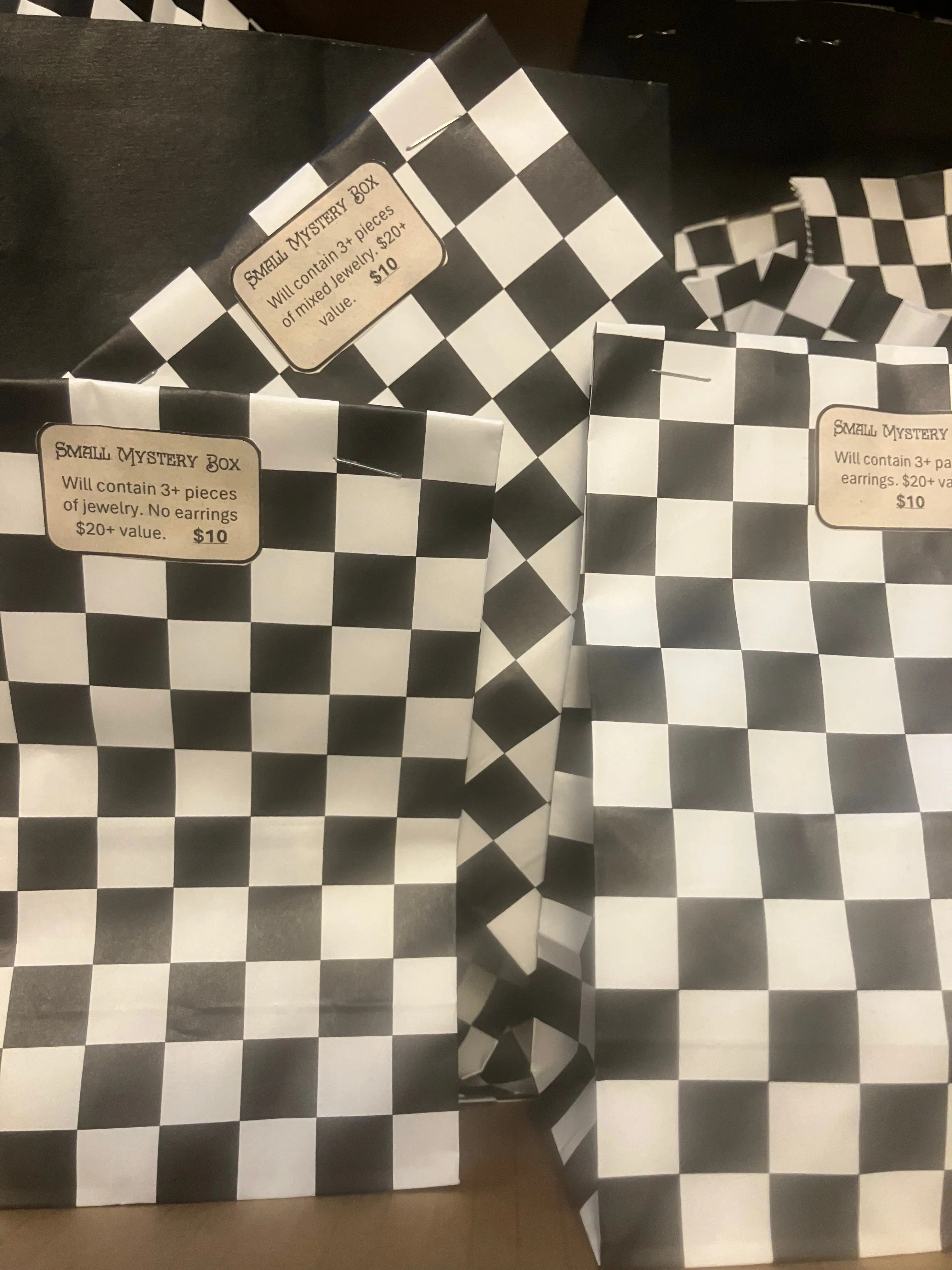 Mystery grab bags