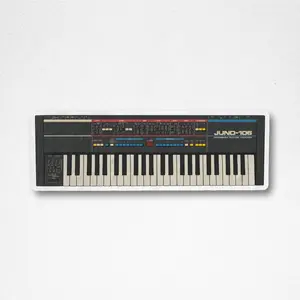 Juno-106 Sticker | Keyboard | Keyboard Sticker | Synth Sticker | Synthesizer | Analog Keyboard | Music Production | Music | Pro Audio Sticker | Audio Gear Sticker | Music Production