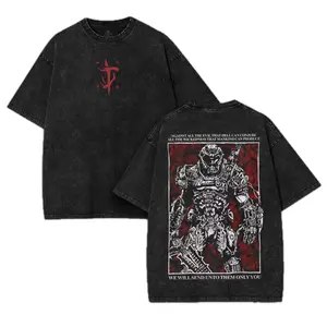 Doom Slayer's Crucible Sword - Doom Eternal Vintage Washed Tee Unisex Heavyweight Cotton T-shirt for Game Fans, Graphic Tees, Men GiftS Clothes