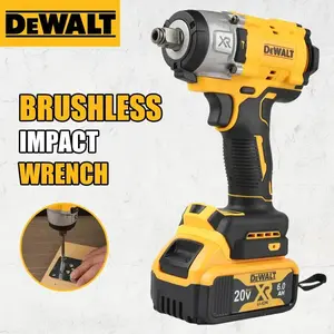 DEWALT New DCF922 20V Cordless 1/2" Impact Wrench 205N.m Brushless Variable Speed Electric Wrench Power Tool
