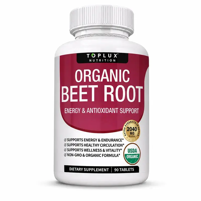[Limited time sale] 1-3 Pack Beetroot Energy Supplement Natural Pre Workout Nutrition Support