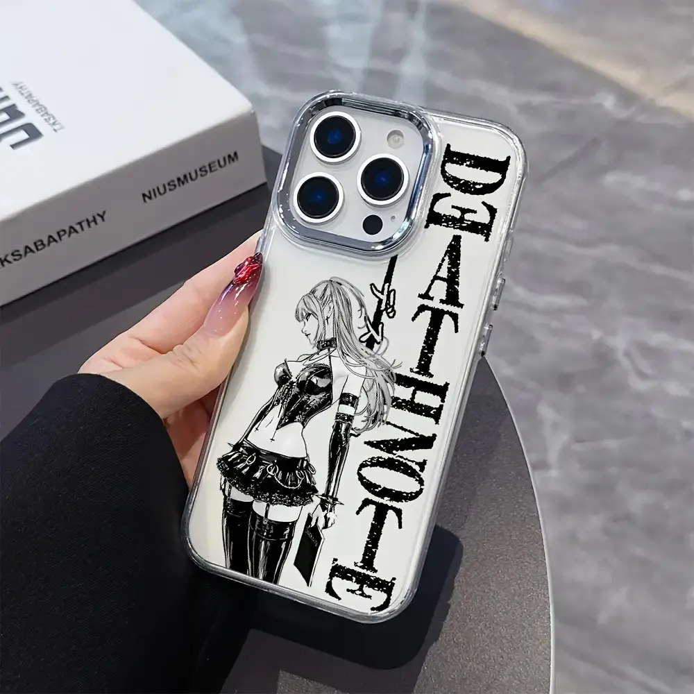 Cool Anime Death Note Misa Amane Phone Case Cover for iPhone 17 16
