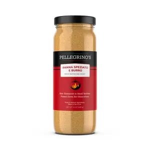 Pellegrino's Spicy Butter Cream - the perfect infusion of our Marinara jacked up with red pepper flakes, butter, and cream. No need for a Vodka sauce!