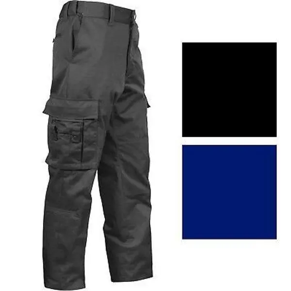 Deluxe EMT EMS Pants 16 Pockets Tactical Uniform Cargo Work Duty Paramedic Medic