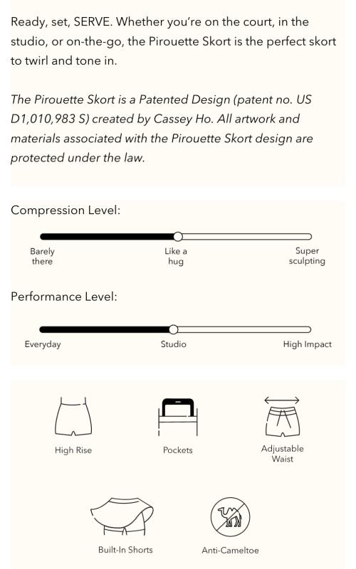 Pirouette Skort - Tutu Pink