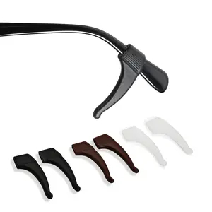 ZENOTTIC 3 Pairs Ear Grip Anti Slip Eyeglass Holder Comfortable Soft Silicone Eyeglasses Grip for Sunglasses Sport Eyeglasses Strap Anti-sweating Fit All Daily Scenarios