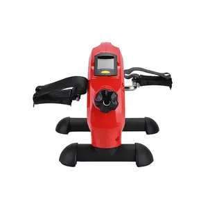 Red Under Desk Bike Pedal Exercising Machine Red Under Desk Bike Pedal Exercising Machine