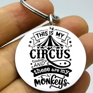 this is my circles those are mg monkeys hot  Keychain