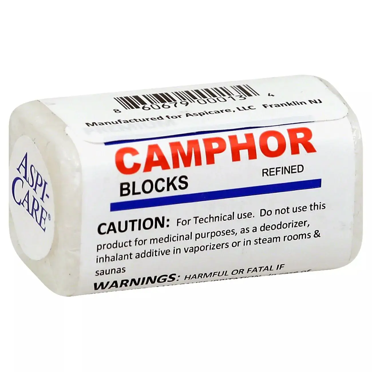 Camphor Block 25g — Ritual Purification Incense for Spiritual Cleansing