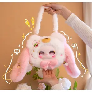 [Buy 3 get 4]Samul- Handing Bag Blind Box,Bunny Plush Dolls,Soft Furry Collectibles,Backpack or clothing decoration,Stuffed Animal