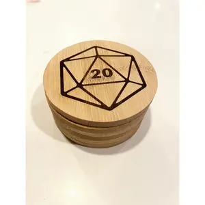 D20 Coasters (Set of 6) - Dungeons and Dragons - Geek Art - Tabletop - Pen and Paper