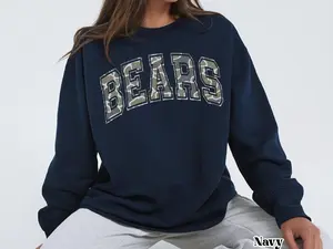 Chicago Football Camo Vintage Sweatshirt T-Shirt,Retro Chicago Bear Football Sweatshirt , Chicago Bear Fan Gift , Sunday Football FVH12