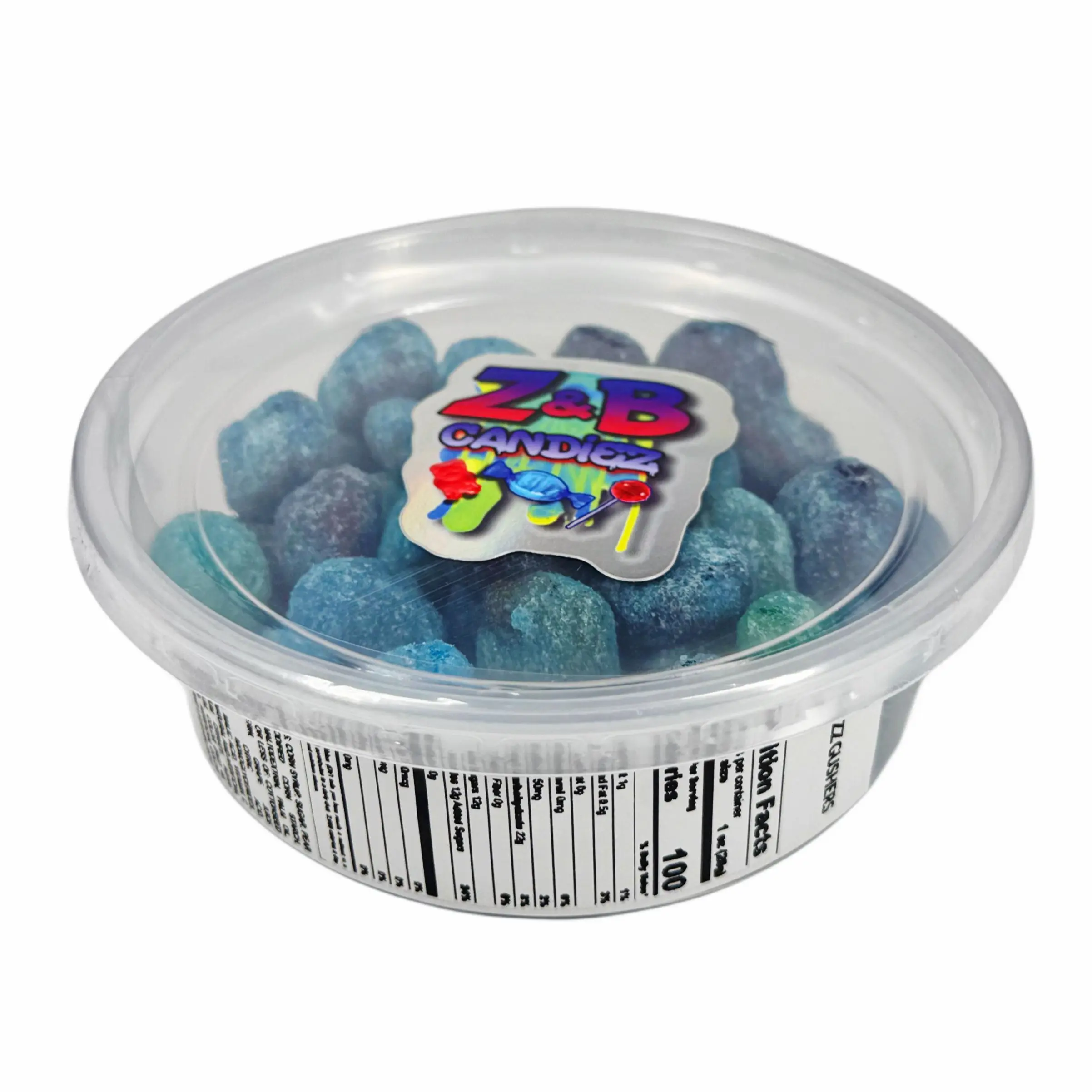 small 7oz REGULAR BLUE RAZZ