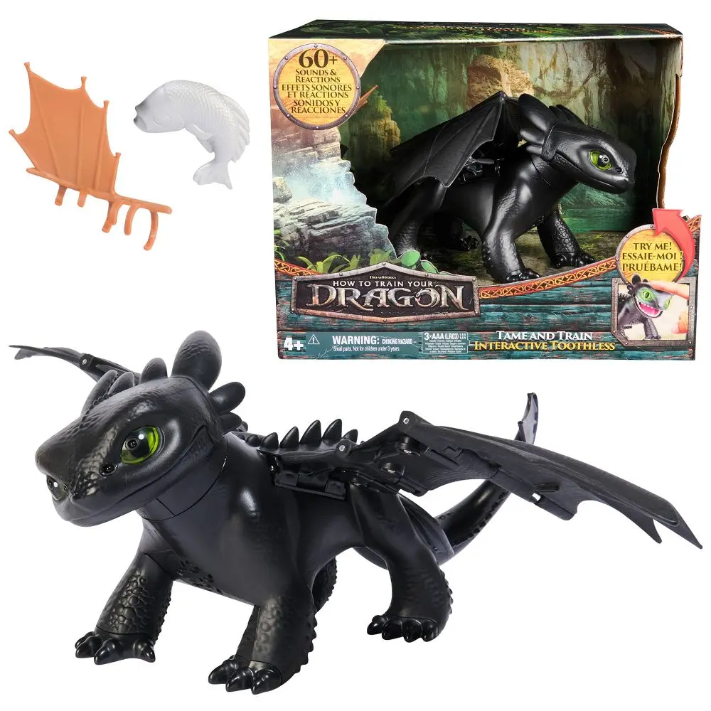 How to Train Your Dragon Tame & Train Interactive Toothless How to Train Your Dragon Tame & Train Interactive Toothless