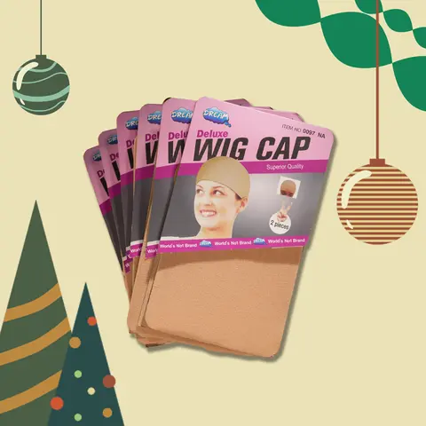 Lady Grayy Super Handy Hair Accessory Set - 12 Wig Caps, 1 Deconstructed Accessory Bag, Convenient for Wig Enthusiasts, Hair Accessories