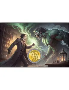 Jekyll & Hyde 1/1000 Gold Card ozt