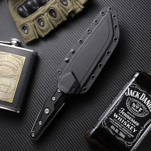 Stylish Kitchen Cutlery Knife, Anti-Slip Handle, Distinctive Blade - Ideal for Home & Camping Use