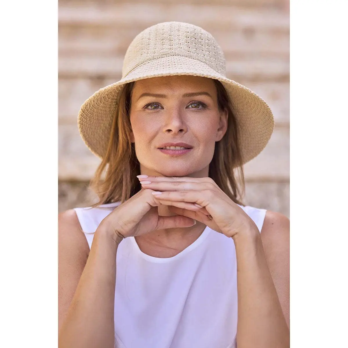 Marina | Cloche Sun Hat | Natural