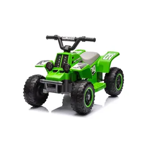 GARVEE Electric Ride On 6V ATV 4 Wheeler Toy with LED Lights, MP3 Connectivity, Forward & Reverse Functions, Perfect Ride-On Toy for Toddlers Aged 3 Years and Up