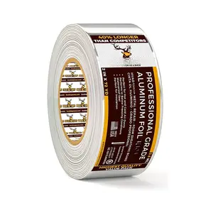 luminum Foil  - 2 Inch x 216ft (72 yd), 3.6 Mil - HVC  for Ductwork, C, Dryer Vents & Insultion -  Foil  for Metl Repir, Exhust Seling & ir Conditioning (1 Pck)