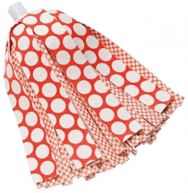 212 MAIN Wonder Mop Refill - Absorbent Nylon Replacement Head, Easy-to-Replace, Machine-Washable Pads, Home Care Supply, Reusable