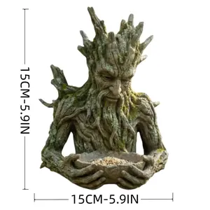 Unique Large Wild Bird Feeder Station with Odd Forest Design, Attracts More Birds to Your Garden, Durable Outdoor Use