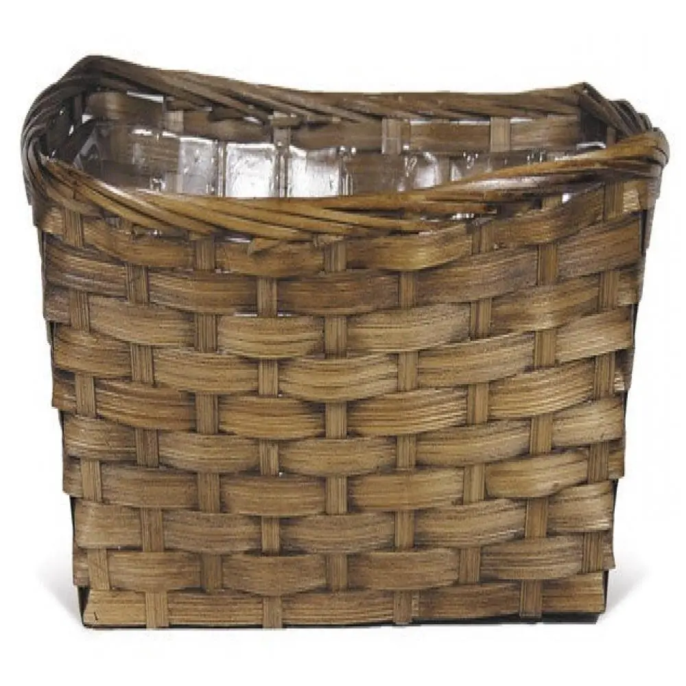 MDR Trading AI-2250GB-Q02 Bamboo Rectangular Basket, Brown - Set of 2