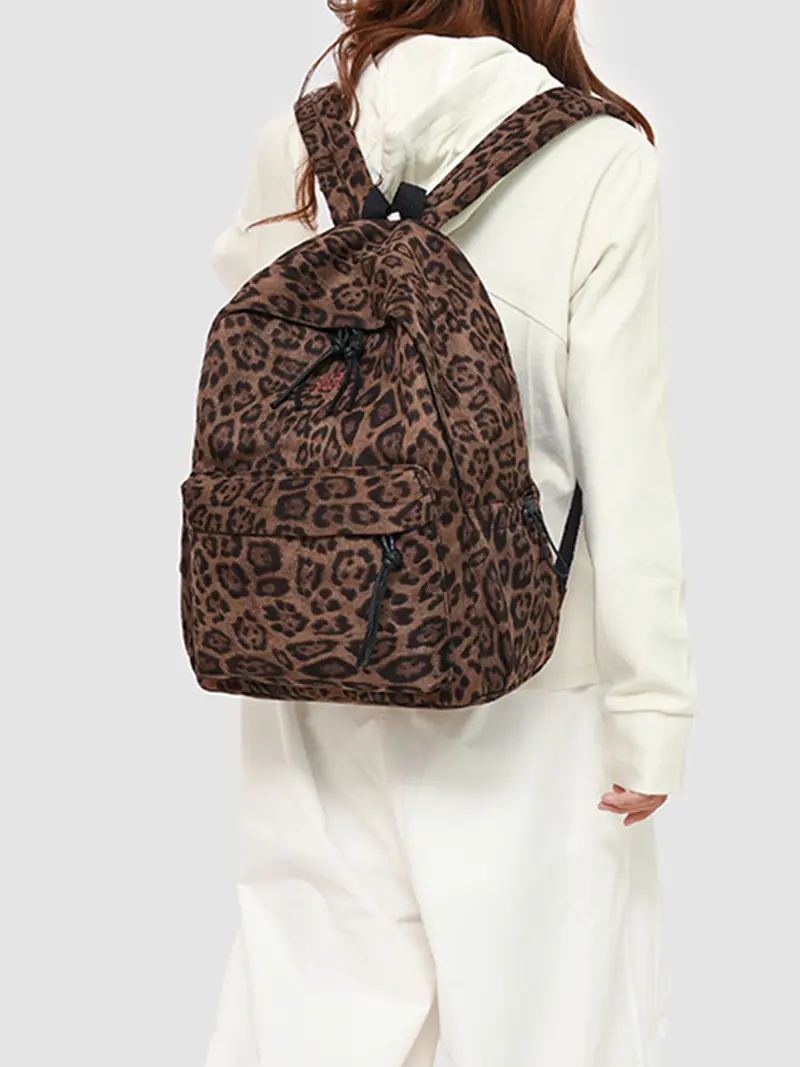 supreme leopard backpack - TikTok Shop