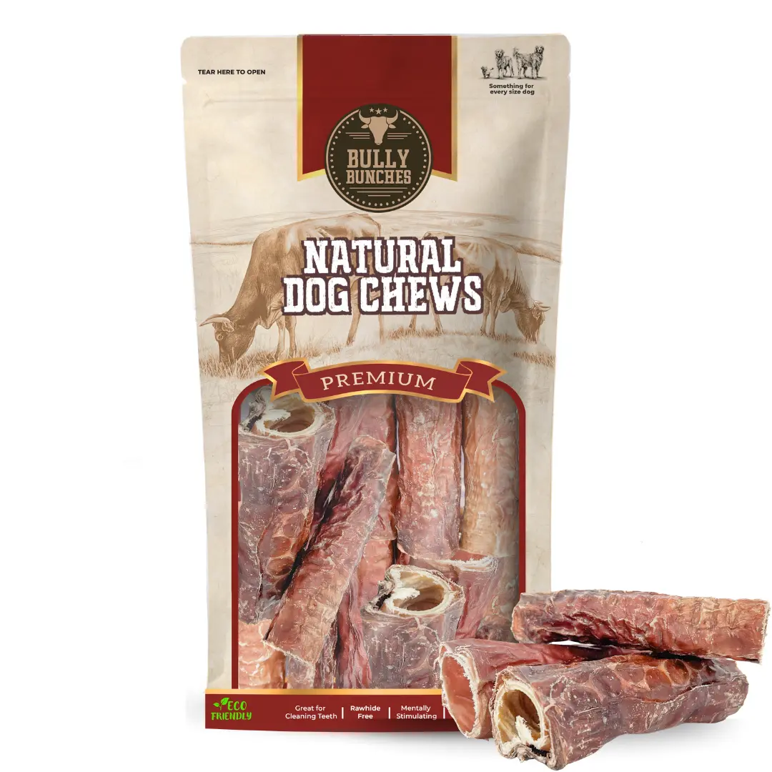 6 Inch Trachea Wrapped in Jerky Dog Chew 6 Inch Trachea Wrapped in Jerky Dog Chew