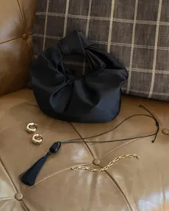SATIN KNOT BAG