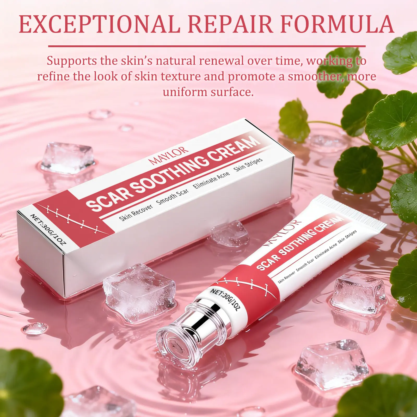 Professional Strong Scar Gel - Used for Removing Postoperative Scars, Warts, Keloids, Burns, Cesarean Scars, Acne Scars, and Other Types of Scars