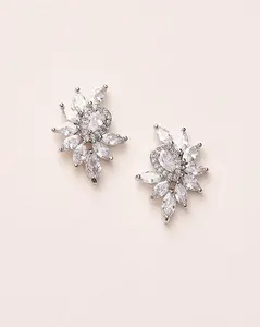 Tallulah CZ Cluster Studs