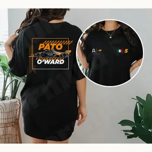 Pato O'Ward IndyCar T-Shirt Unisex Racing Tee IndyCar Fan Apparel Motorsport Gift for Fans Perfect for Race Day, both side