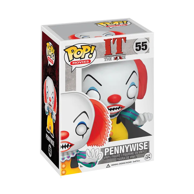 Stephen King's It Pennywise Clown Funko Pop! Vinyl Figure #55