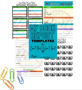 My Book Report Book - 30 Book Report Outline Templates