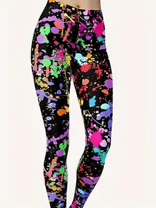 Vintage Style Women's Tight Pants, Role Play Retro Clothing, Daily Casual Wear, 20th Century 80s Fashion, Comfortable and Stylish