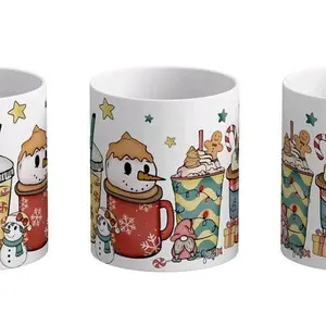 CozyCocoa Mug Gift Set – Hot Chocolate Holiday Box (Custom Mug + Cocoa + Metal Spoon + Marshmallows + Peppermint Stick)